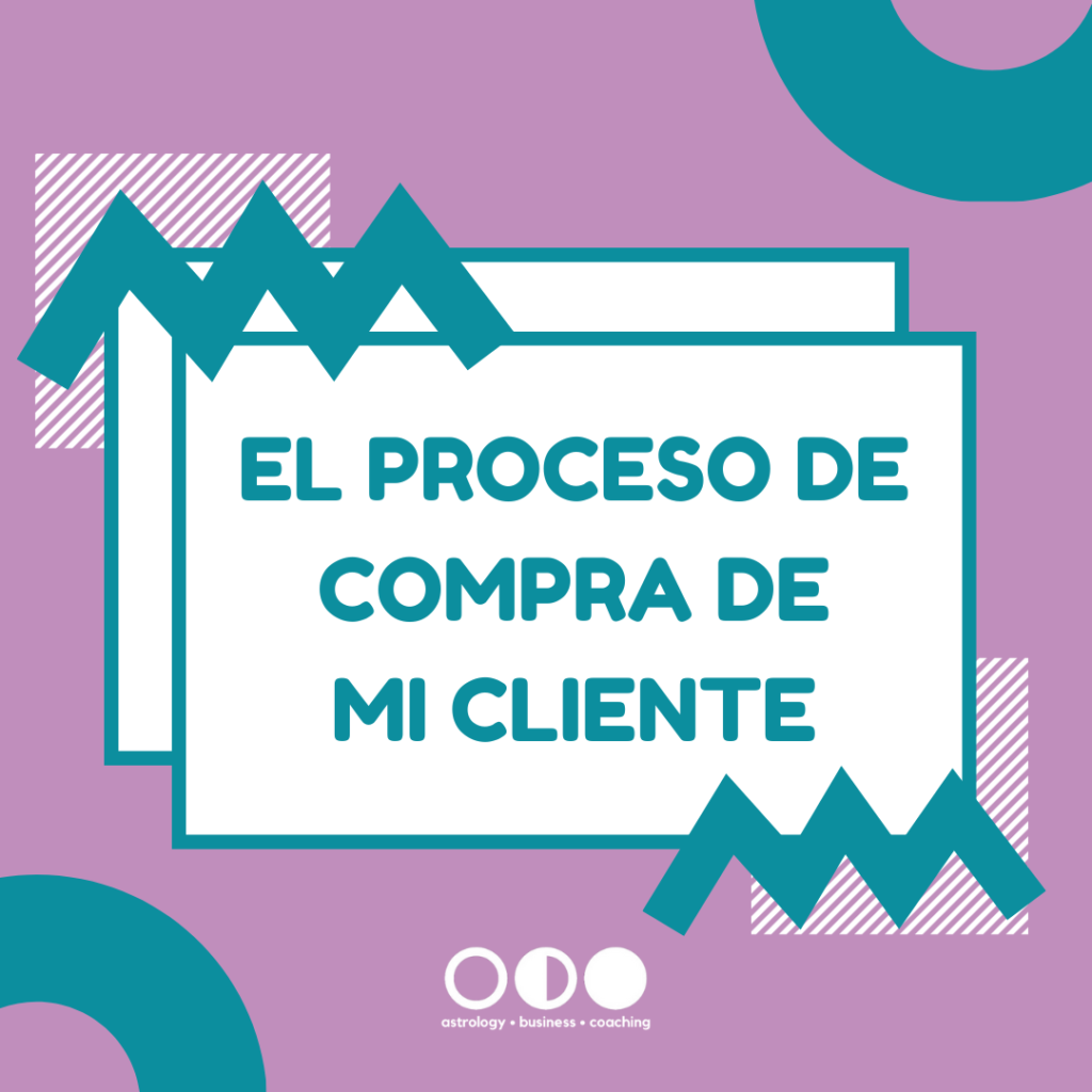 EL PROCESO DE COMPRA DE MI CLIENTE