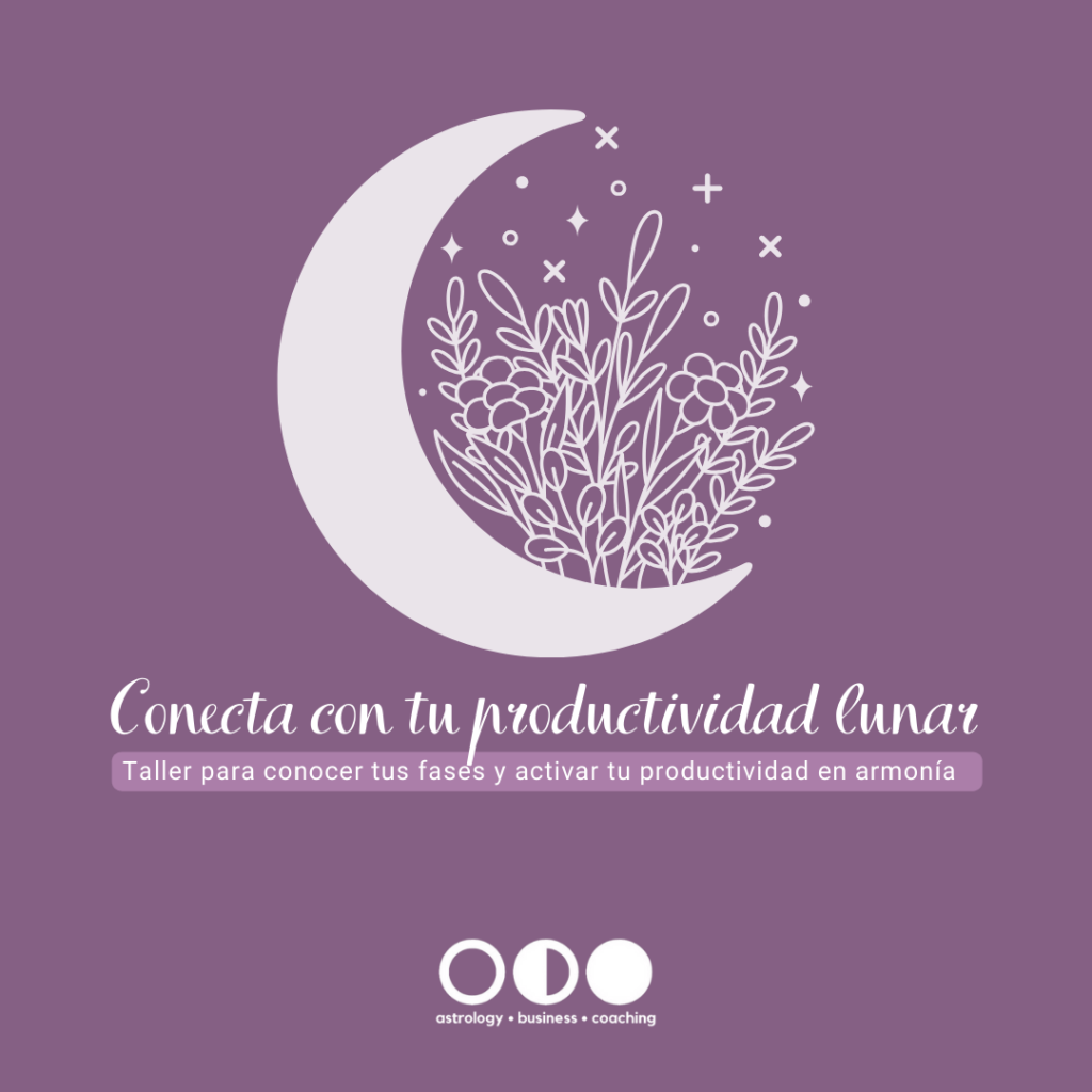 Conecta con tu productividad lunar